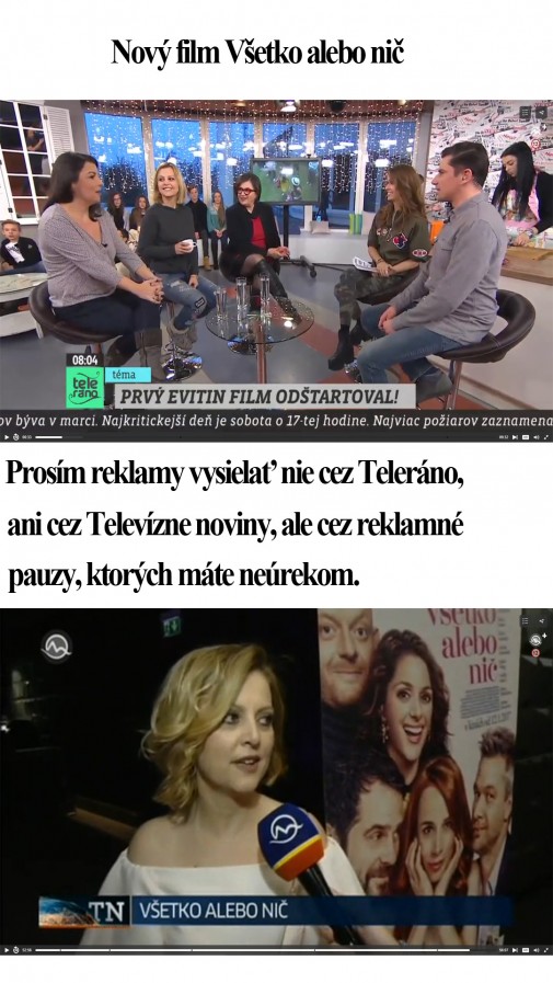 Evita to má zdarma